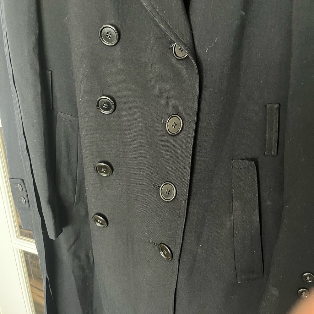 Vintage Naval Overcoat Coat Military XL - Picture 3 of 9